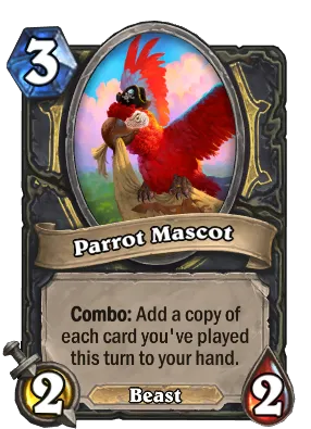 Parrot Mascot Card Image