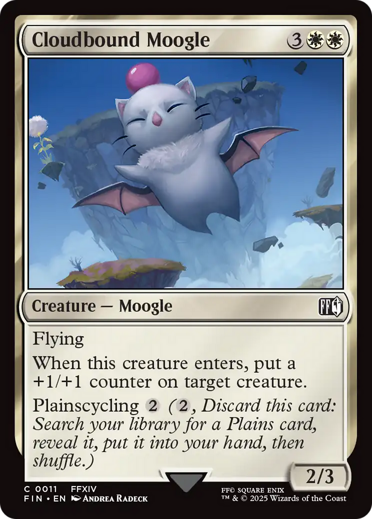 Cloudbound Moogle Card Image