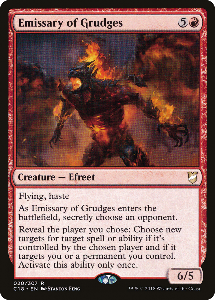 Emissary of Grudges Card Image