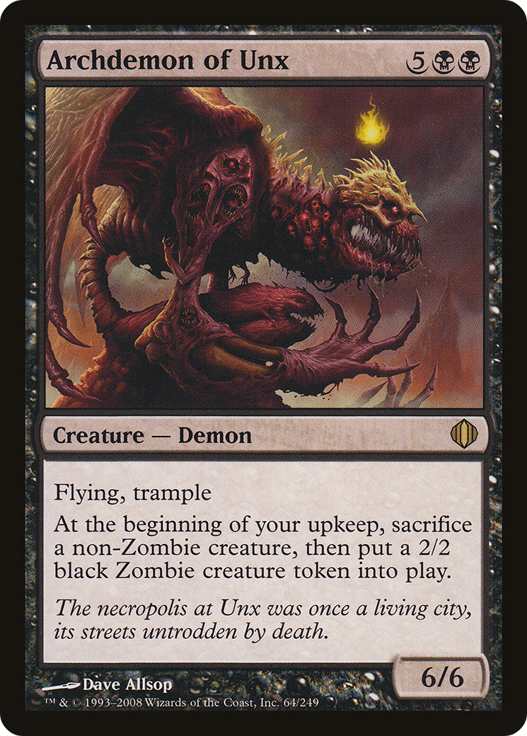 Archdemon of Unx Card Image