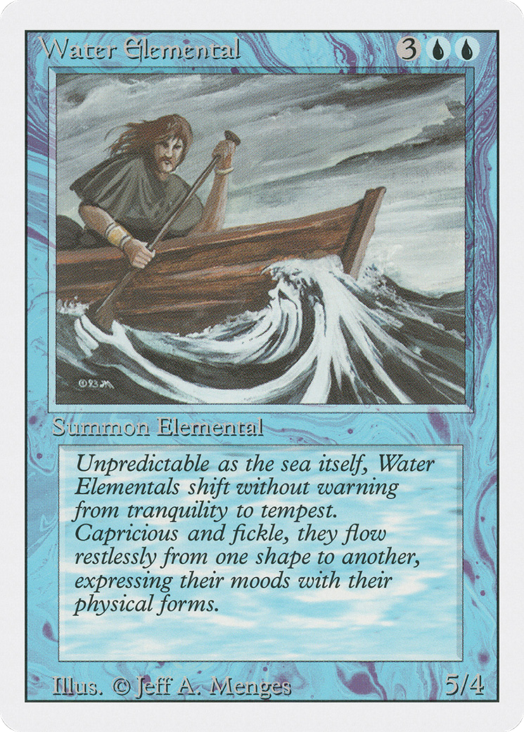 Water Elemental Card Image