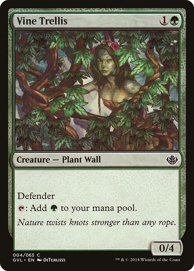 Vine Trellis Card Image