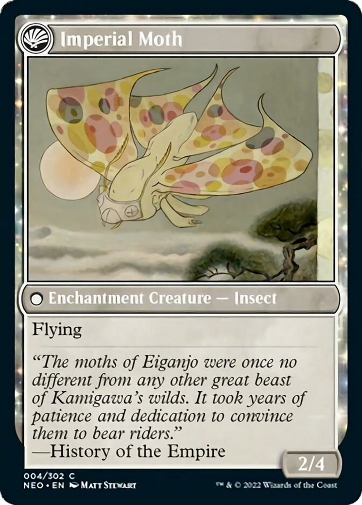 Befriending the Moths // Imperial Moth Card Image