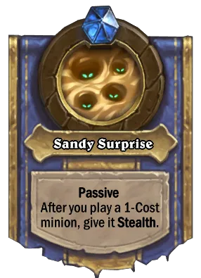 Sandy Surprise Card Image