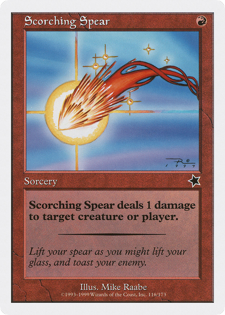 Scorching Spear Card Image