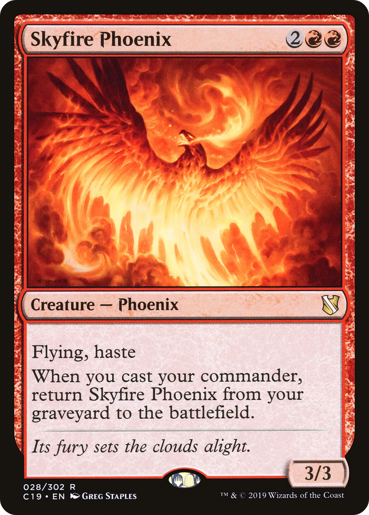 Skyfire Phoenix Card Image