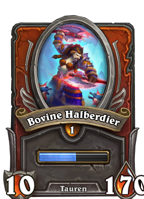 Bovine Halberdier Card Image