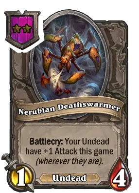 Nerubian Deathswarmer Card Image