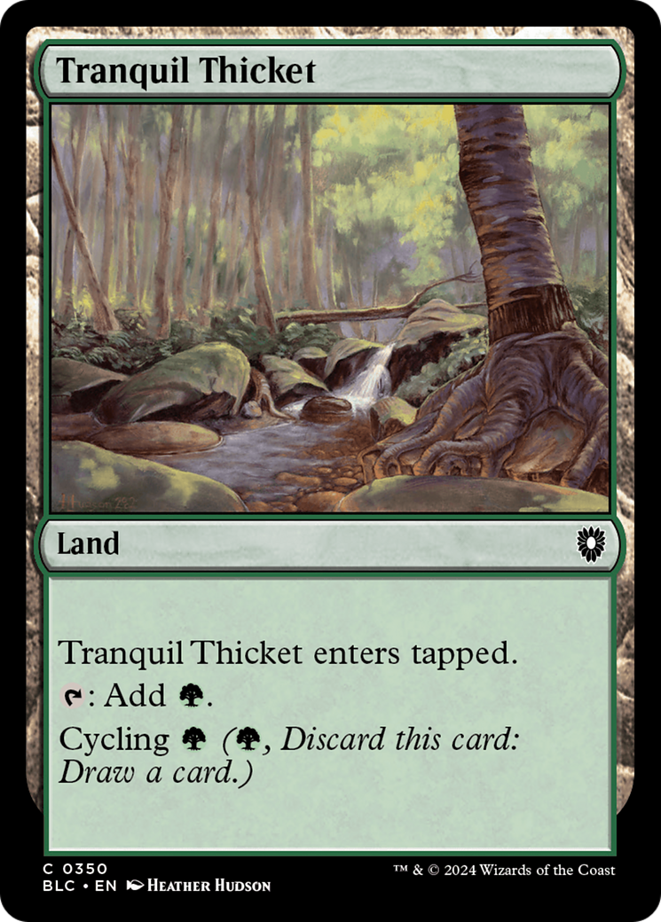 Tranquil Thicket Card Image