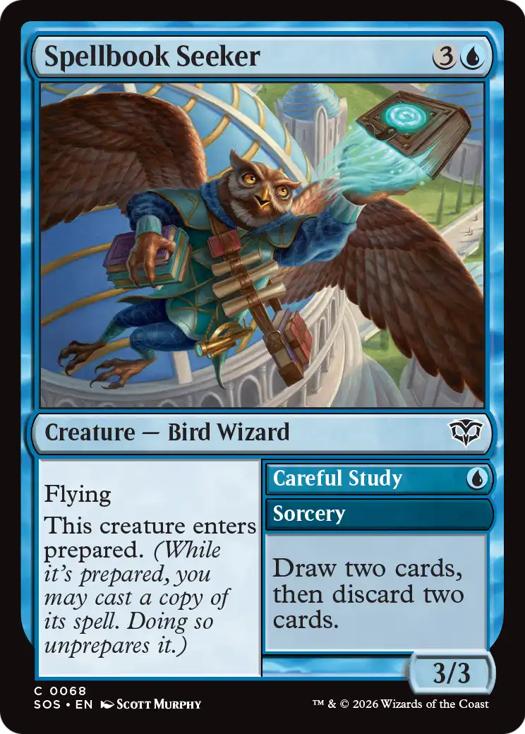Careful Study Magic: The Gathering card