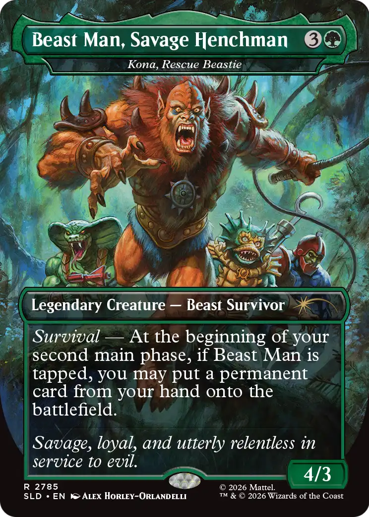 Kona, Rescue Beastie Card Image