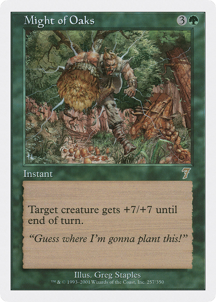 Might of Oaks Card Image