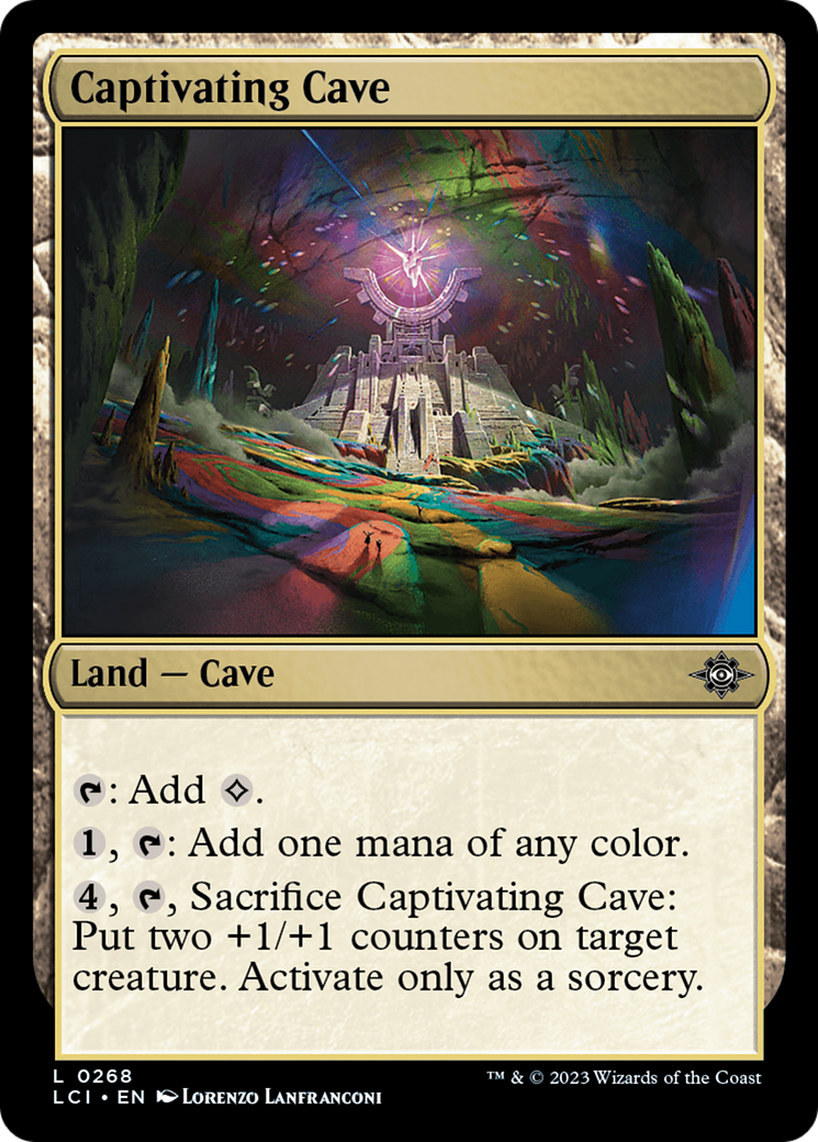 Captivating Cave Card Image