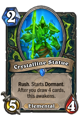 Crystalline Statue Card Image