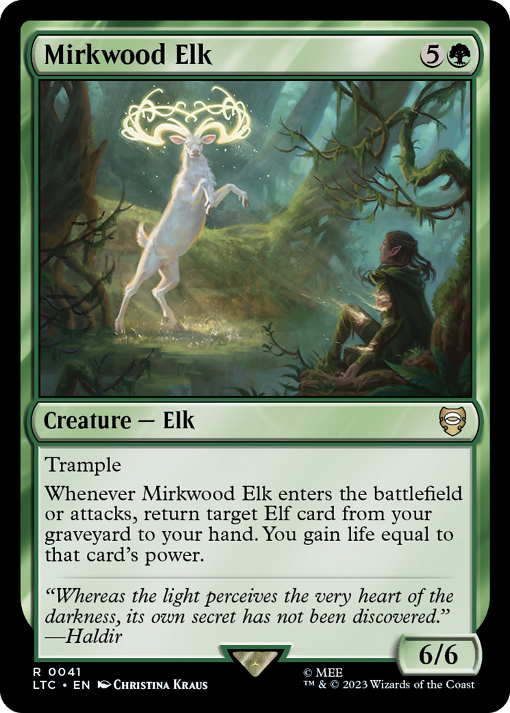 Mirkwood Elk Card Image