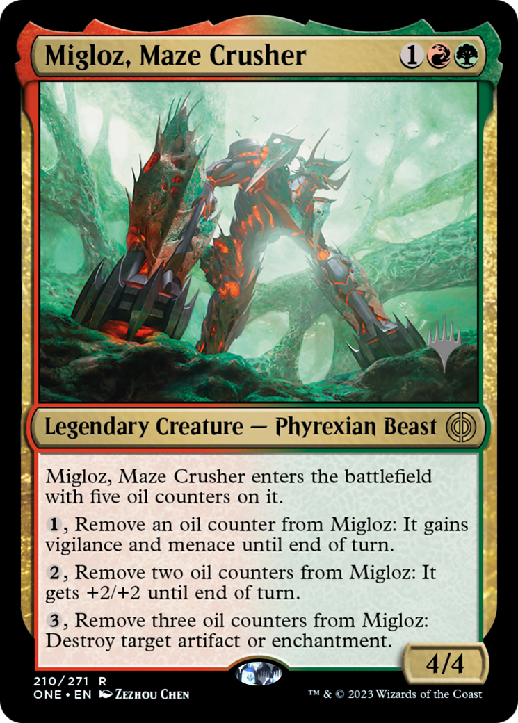 Migloz, Maze Crusher Card Image