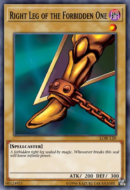 Right Leg of the Forbidden One Card Image