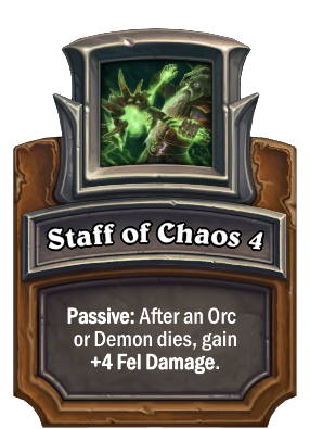 Staff of Chaos {0} Card Image