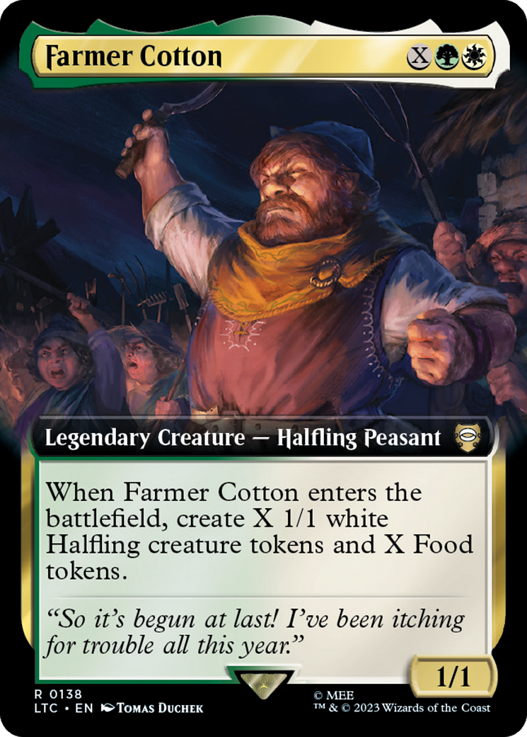 Farmer Cotton Card Image