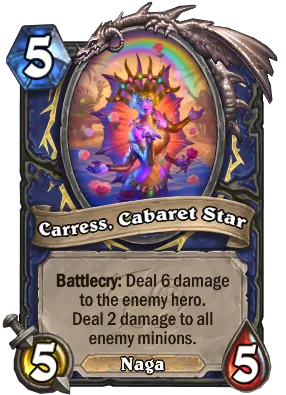 Carress, Cabaret Star Card Image