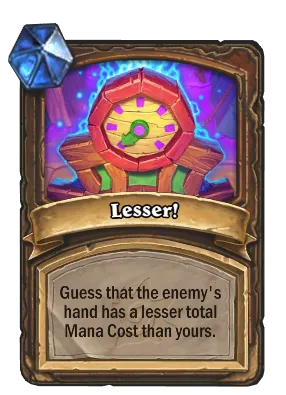 Lesser! Card Image