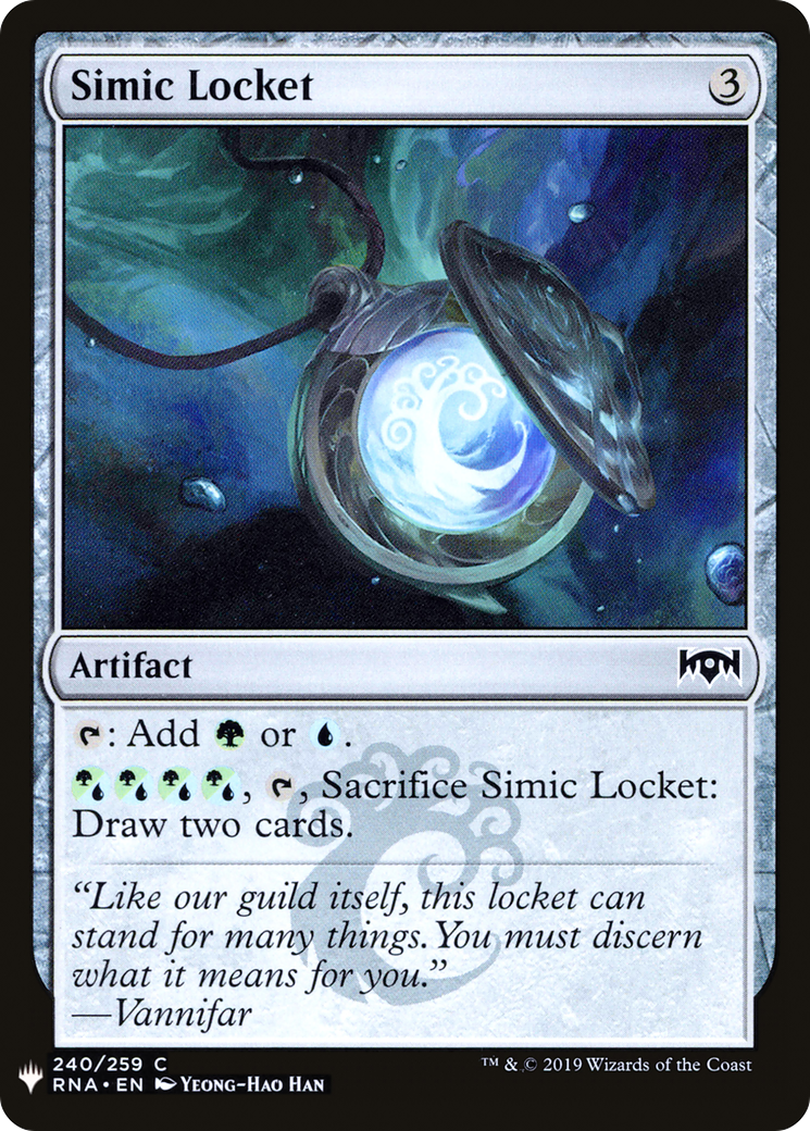 Simic Locket Card Image