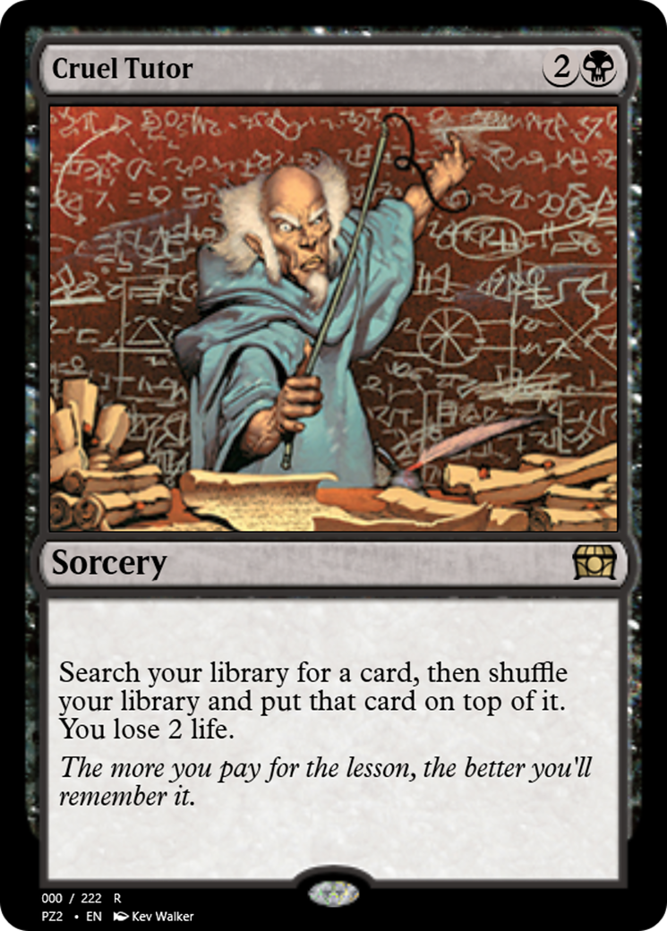 Cruel Tutor Card Image