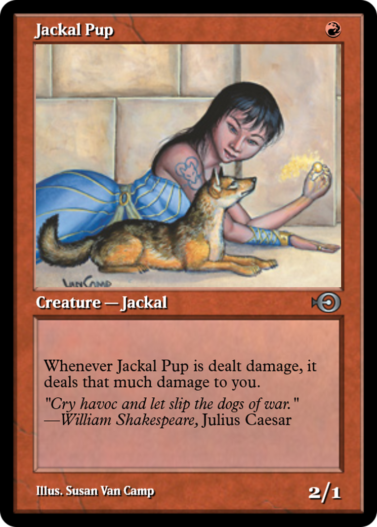 Jackal Pup Card Image