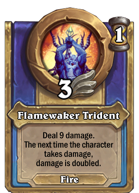 Flamewaker Trident Card Image