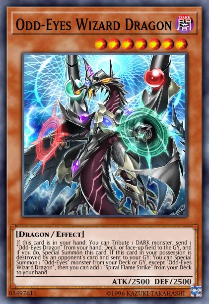 Odd-Eyes Wizard Dragon Card Image