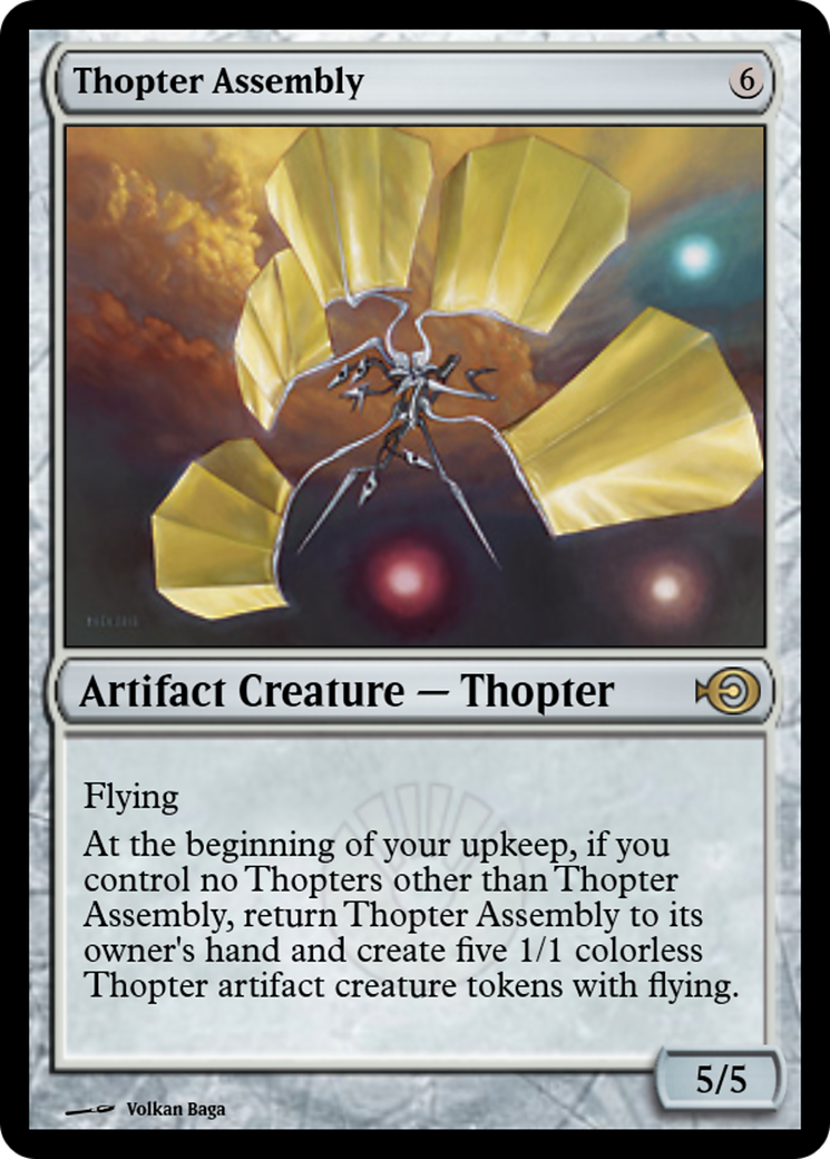 Thopter Assembly Card Image