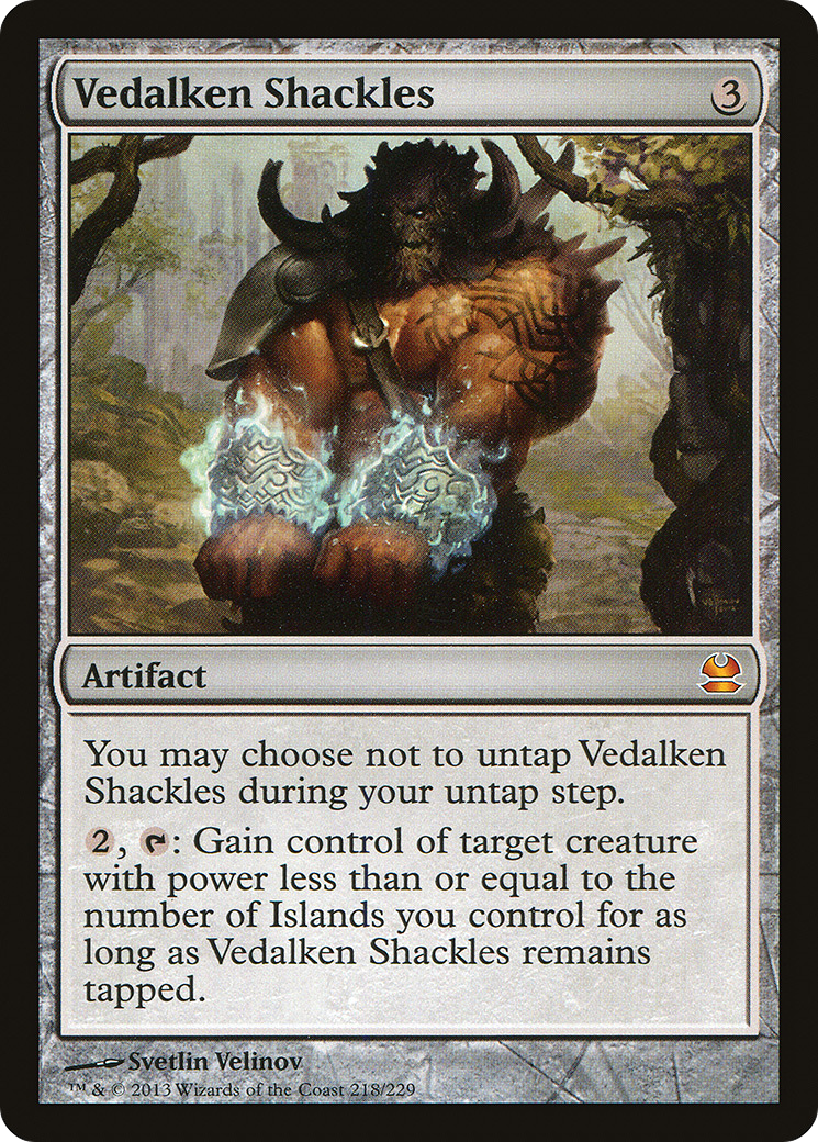 Vedalken Shackles Card Image