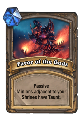 Favor of the Gods Card Image