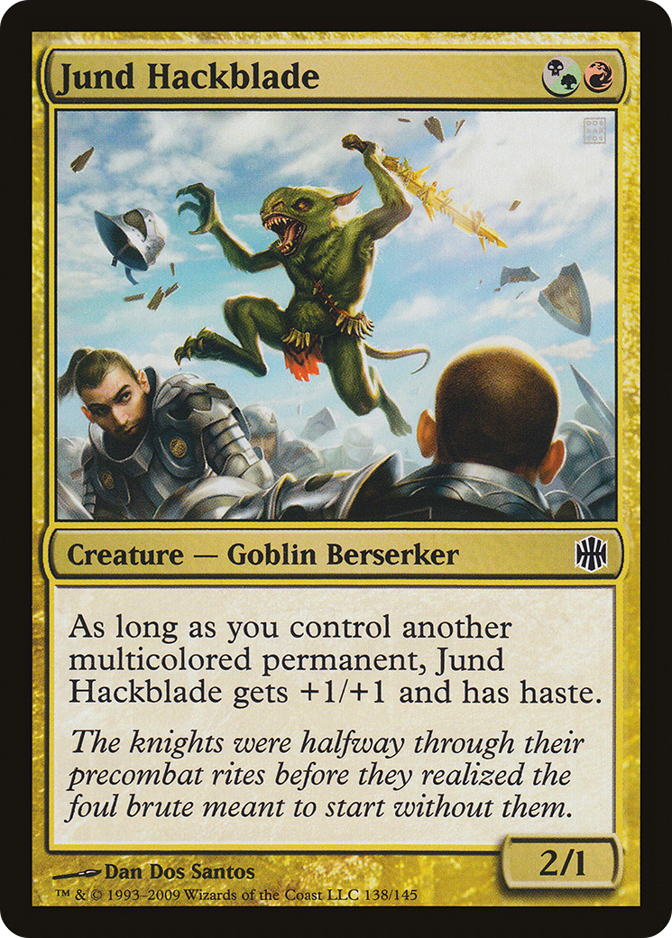 Jund Hackblade Card Image