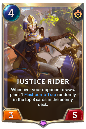 Justice Rider Card Image