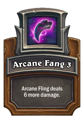 Arcane Fang 3 Card Image