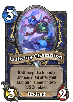 Unliving Champion Card Image