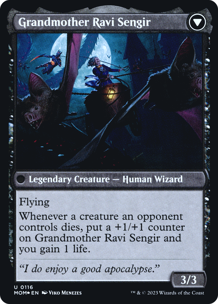 Invasion of Ulgrotha // Grandmother Ravi Sengir Card Image