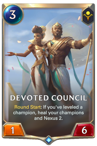 Devoted Council Card Image