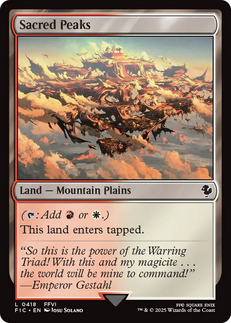 Sacred Peaks Card Image