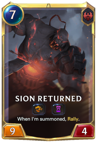 Sion Returned Card Image