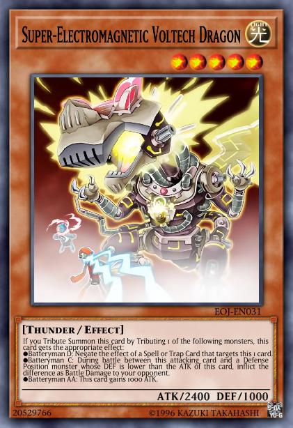 Super-Electromagnetic Voltech Dragon Card Image