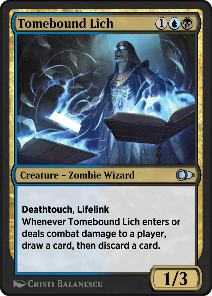 Tomebound Lich Card Image