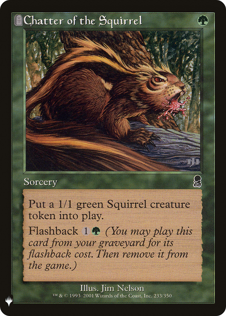 Chatter of the Squirrel Card Image