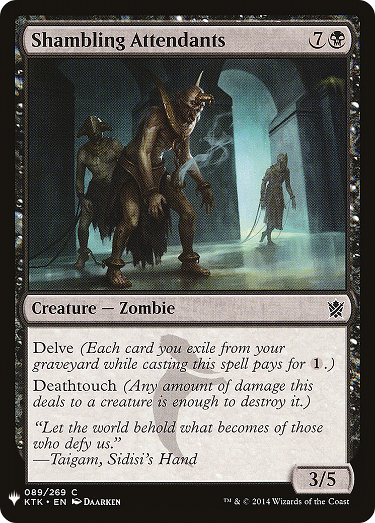 Shambling Attendants Card Image