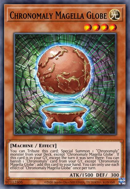 Chronomaly Magella Globe Card Image