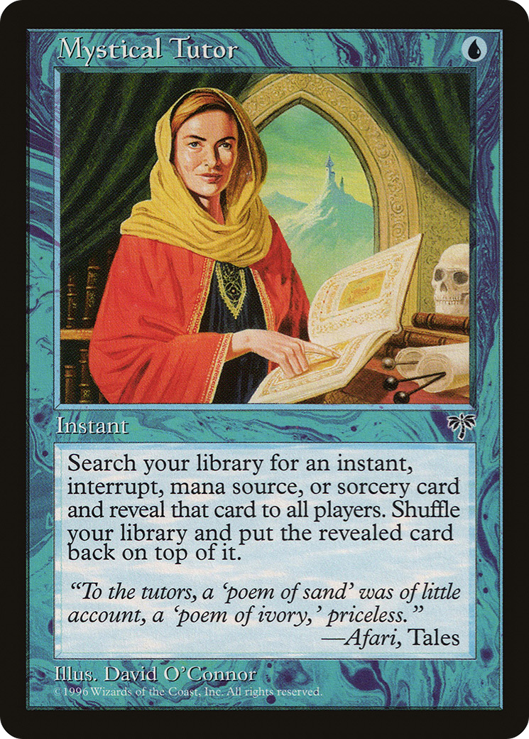 Mystical Tutor Card Image
