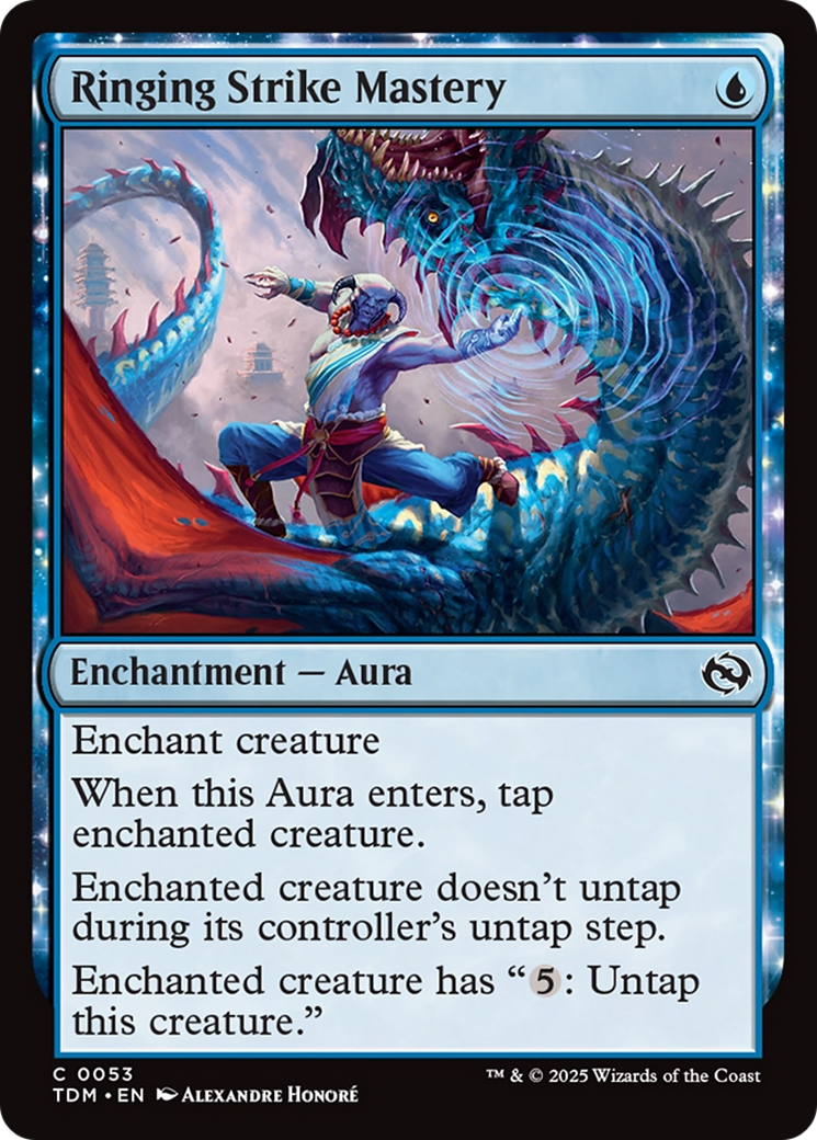 Ringing Strike Mastery Card Image