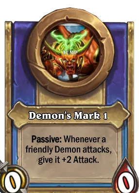 Demon's Mark 1 Card Image