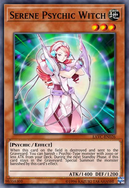 Serene Psychic Witch Card Image